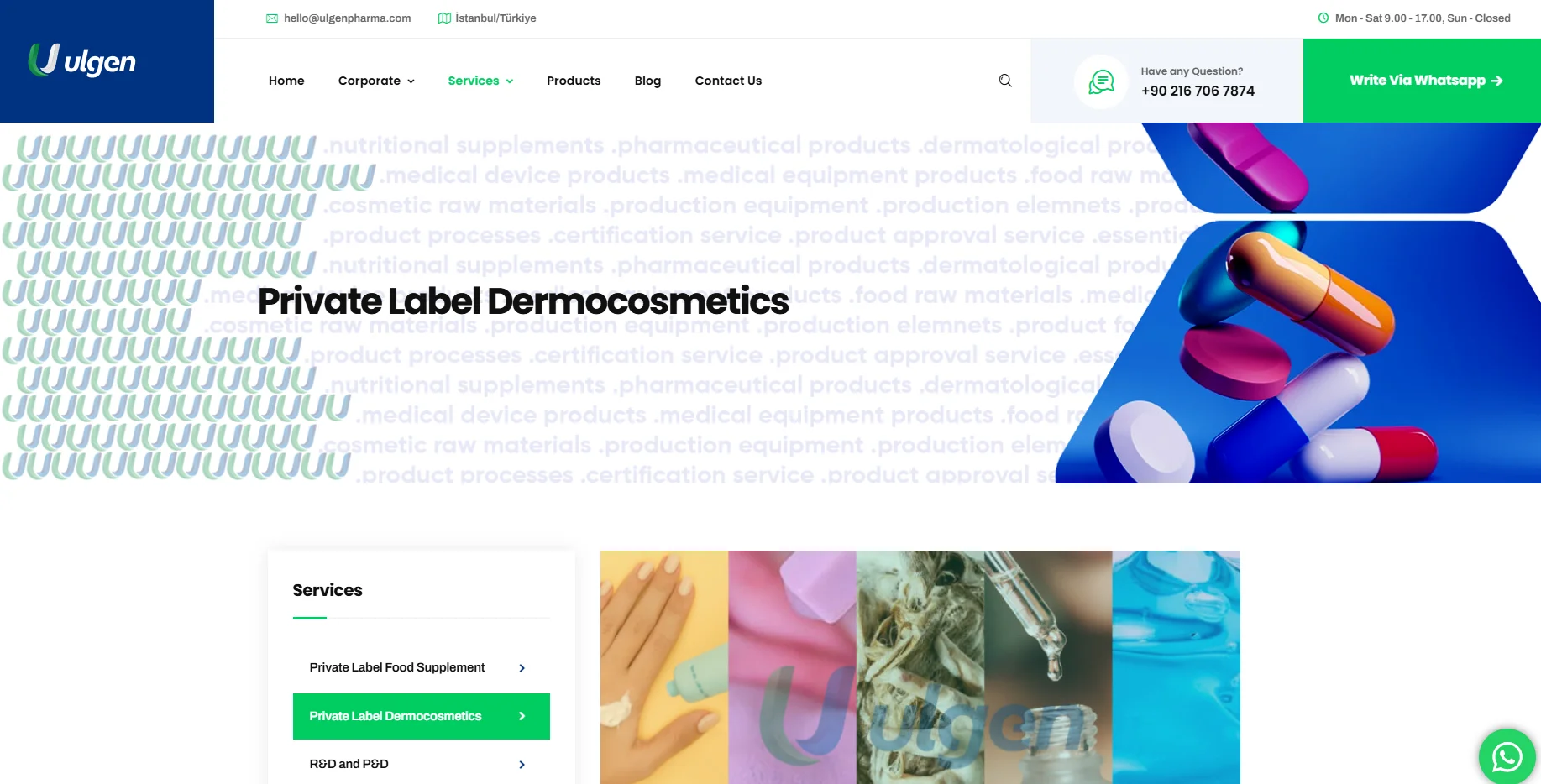 Top 10 derma product manufacturers for private label, OEM, and custom skincare development.